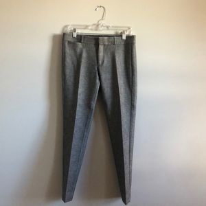 Banana Republic Sloan charcoal pants, size 4